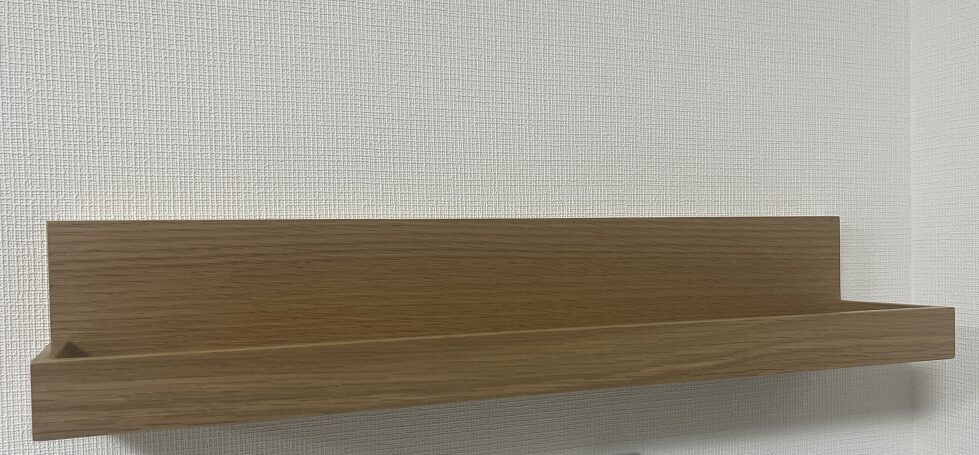 無印良品の壁につけられるトレー