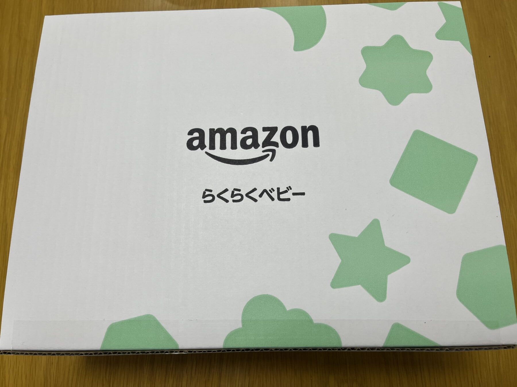 らくらくベビーの箱