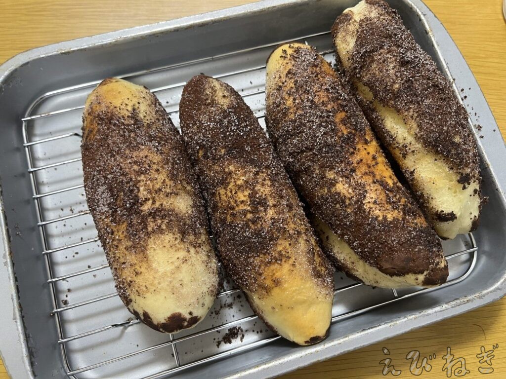 ココアの揚げパン