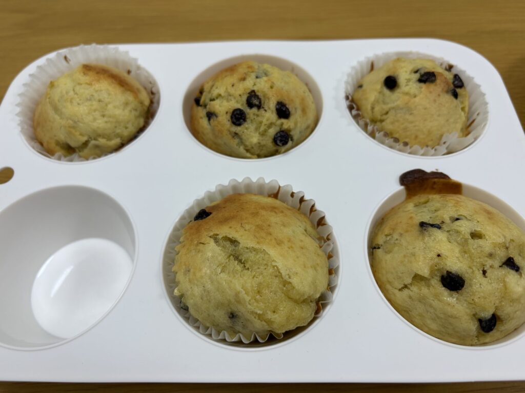 焼いた後の様子